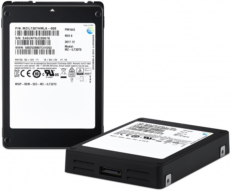 三星SSD PM1643企業(yè)級固態(tài)硬盤介紹縮略圖